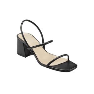 MARC FISHER Galvin- black sandal women size 9